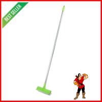 แปรงขัดพื้นไนลอนพร้อมที่ปาดน้ำ SCOTCH-BRITE SUPER BROOM 9 นิ้ว สีเขียวNYLON FLOOR BRUSH AND SQUEEGEE SCOTCH-BRITE 9" GREEN **หมดแล้วหมดเลย**