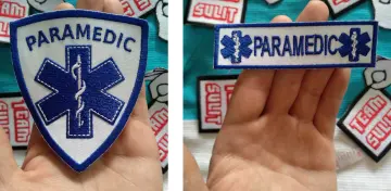 EMT Shield Patch EMS Medic Paramedic Embroidered Patch Craft