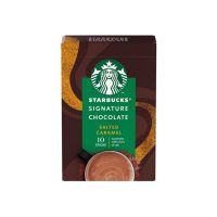 โปรโมชั่น Starbucks Signature Chocolate Salted Caramel 220g 1 กล่อง มี 10 ซอง หมดอายุ 09/23 ราคาถูกสุดๆๆๆ แก้วน้ำสตาร์บัคส์ แก้วสตาร์บัค แก้วน้ำ