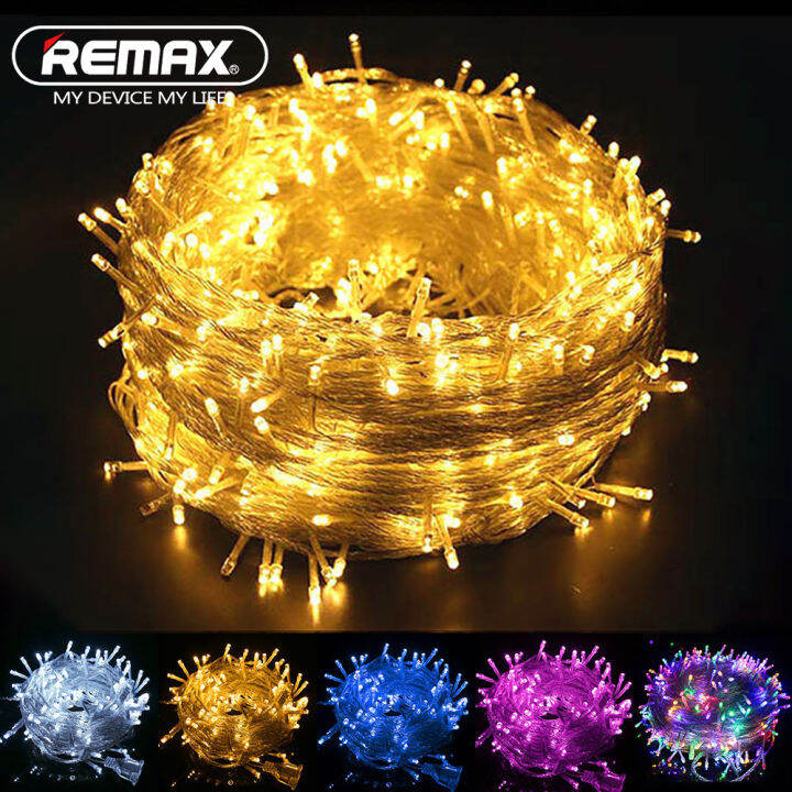 Remax Fairy Lights For Bedroom 10M LED String Lights Copper Wire Christmas Light Party