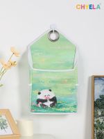 Mining gets to receive x large panda bear flower flower hang bag lovely hanging sundries bags QT286 the bathroom door 【BYUE】