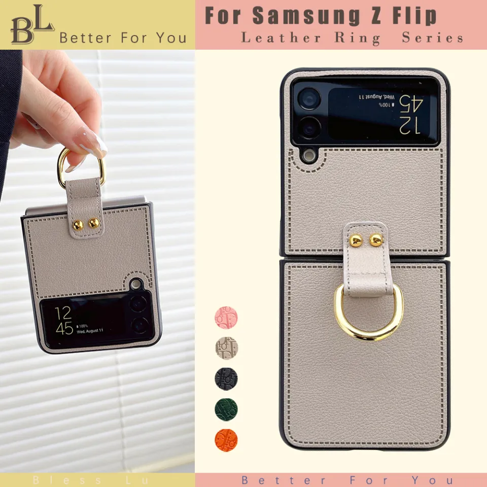 Luxury Leather Embossing Phone Case With Strap