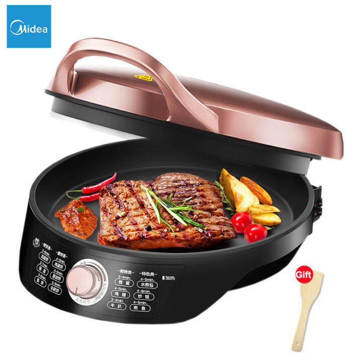 Midea Pancake Makers WJH3002 Electric Baking Pan Doublesided Heating