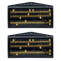 2X Billiards Scoreboard Snooker Score Recorder Billiard Club Game Recording Board Calculation Number Billiards