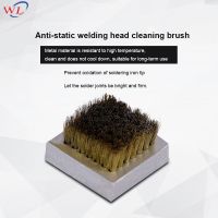 WL Anti Static Soldering Iron Tips Cleaning Brush Motherboard Welding Pad Steel Wire Brush For Prevent Soldering Head From Aging