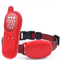 ZZOOI New Electric Dog Training Collar Waterproof Pet Remote Control Rechargeable 800m Training Dogs Collar with Shock Vibration Sound