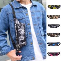 Men Camouflage Pockets Outdoor Sports Waist Packs Personal Ultra-light Anti-theft Mobile Phone Bag Waterproof Chest Bag 【MAY】