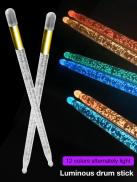 5A Drumstick Acrylic Luminous Drum Stick LED Light Up Drumsticks For Stage
