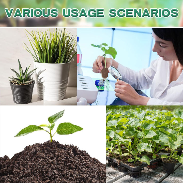 30ชิ้นต้นกล้า-hydroponic-ฟองน้ำเจริญเติบโตในอากาศและการซึมผ่านของน้ำได้ดีปลั๊กสำหรับทำสวนต้นกล้าพืชของแท้คุณภาพสูง