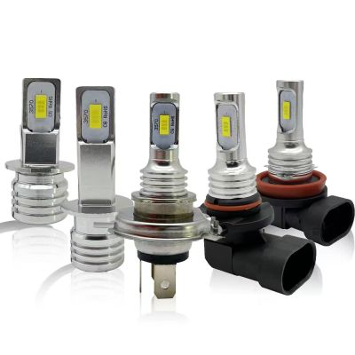 2PCS CSP H15 LED Lamps Car Headlight Bulbs H1 H3 H4 H8 H9 H11 H7 Fog Light HB3 9005 HB4 9006 6000K 8000K Auto DRL 12V 24V 80W Bulbs  LEDs  HIDs