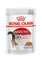 Royal Canin อาหารแมวโต ชนิดเปียก (INSTINCTIVE JELLY) 85g x 12 ซอง