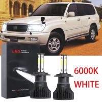 หลอดไฟหน้ารถยนต์ LED 6000K สีขาว แบบเปลี่ยน สําหรับ Toyota REVO ZACE UNSER 1999 2000 2001 2002 (1 คู่) เสียบและเล่น