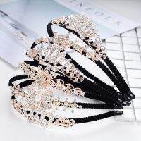 [COD] YZH0278 Cross-border hair sweet headdress shiny crown rhinestone head hoop alloy full diamond wholesale