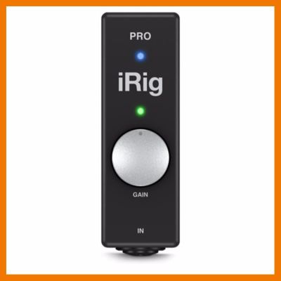 สินค้าขายดี!!! IK Multimedia iRig Pro instrument/microphone interface with MIDIfor iOS and Ma รับประกันศูนย์ 1 ปี ที่ชาร์จ แท็บเล็ต ไร้สาย เสียง หูฟัง เคส ลำโพง Wireless Bluetooth โทรศัพท์ USB ปลั๊ก เมาท์ HDMI สายคอมพิวเตอร์