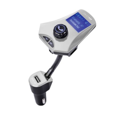 CarCool M7แฮนด์ฟรีไร้สายรถยนต์ MP3,เครื่องเล่นเพลงรองรับ U Disk/TF Card FM ชุดโมเด็มที่ชาร์จ USB คู่การเชื่อมต่อ AUX