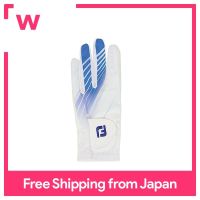 [FootJoy] ถุงมือกอล์ฟใจเย็นๆอดีตสีขาว/น้ำเงิน22ซม