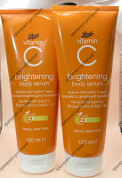 [ของแท้/พร้อมส่ง] Boots Vitamin C Body Serum 180ml. บู๊ทส์ วิตามิน ซี ไบร์ทเทนนิ่ง บอดี้ ซีรั่ม