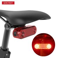 Smart Braking Light Bicycle Dual Mount Cargo Trunk Saddle Visual Warning Rear Lamp 60Lm 100Hrs LED Braking Lantern Taillight Lights Reflectors