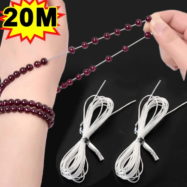 white-elastic-beads-cords-jewelry-making-diy-latex-beading-thread-for-bracelet-necklace-anklet-high-elasticity-rubber-line-rope