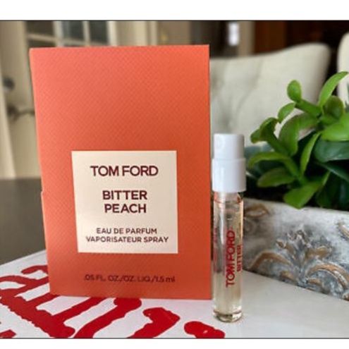 Tom Ford Bitter Peach  2ml Vial Fragrance [ 桃涩花蜜 ] 香水小样试用旅行装 Perfume  Samples | Lazada