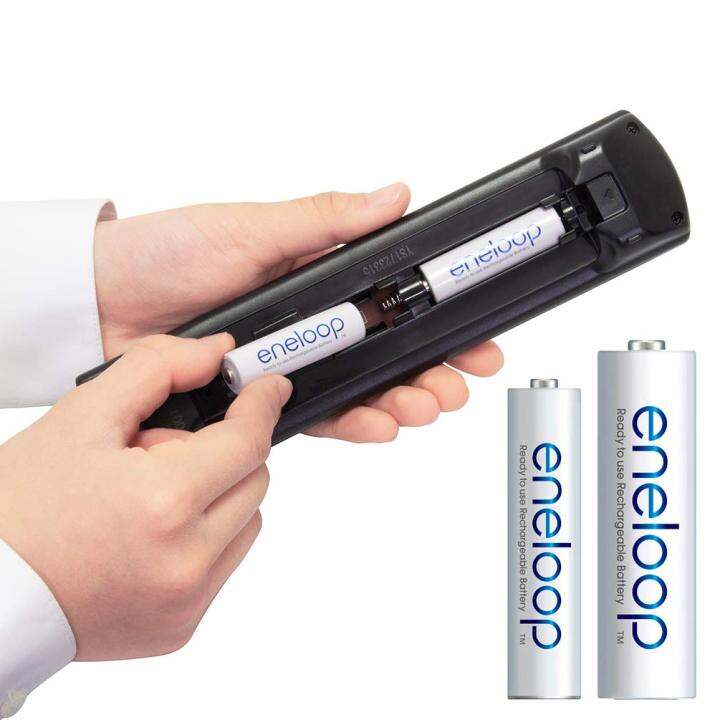 panasonic-battery-rechargeable-eneloop-genuine-ถ่านชาร์จเอเนลูป-aa-ของแท้-ประกันศูนย์-1ปี-2ก้อน