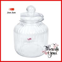 ขวดโหลแก้วฝาดึง 2.75 ลิตร US RC-2750 สีใสGLASS CANISTER WITH PULL LID US RC-2750 2.75L CLEAR **ใครยังไม่ลอง ถือว่าพลาดมาก**