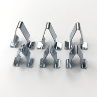 Sliver รถประตู Trim แผงคลิปซับโลหะภายในเบาะ Retainer Rivet Auto Fastener คลิปสำหรับ VW Audi Seat 1020