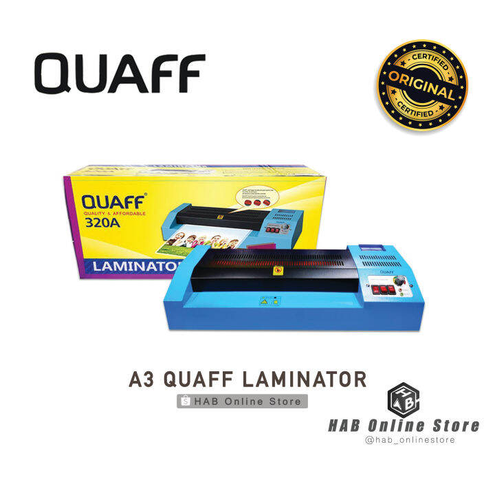 Quaff A3 Laminator Machine 220v Heavy Duty Laminating Machine Lazada PH