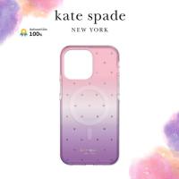 Kate Spade New York รุ่น Defensive Hardshell with MagSafe ของแท้ สำหรับ iPhone 14 Pro Max / iPhone 14 Pro ลาย Ombre Pin Dot