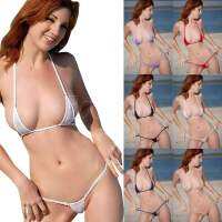 Quality High New Sleepwear Swimwear Bra G-String Underwear Thong Bikini Mini Micro Sexy Women