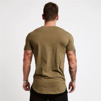 FYNew VQ Sports Mens T-shirt Spring 95 Cotton Running Short Sleeve Tee