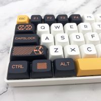 XDA โปรไฟล์ Keycaps 126คีย์กุญแจหมวกส่วนบุคคลระเหิดอะนิเมะคีย์หมวกสำหรับแป้นพิมพ์เชิงกลสำหรับเล่นเกมสวิตช์ MX เชอร์รี่