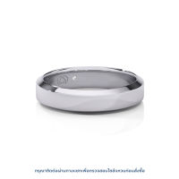 แหวนทองเกลี้ยง Shiny Flat Band 4.5 mm (RR702450SP)