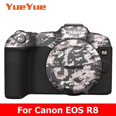 สำหรับ Canon EOS R8 EOSR8สติ๊กเกอร์ติดบนตัวเครื่องฟิล์มห่อไวนิลกล้องไร้กระจกสติกเกอร์ป้องกันเสื้อโค้ท