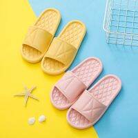 ✨READY STOCK✨WANNA Thick Bottom Slippers Couple Anti-Slip Massage Soft