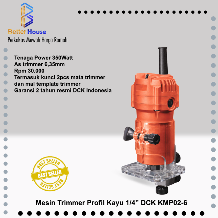 Mesin Router Trimmer Profil Kayu Dck Kmp Lazada Indonesia