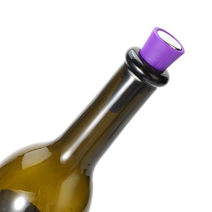 ร้อนซิลิโคนจุกขวดไวน์ชุดอุปกรณ์วิสกี้รั่วหลักฐานเบียร์แชมเปญฝาขวดใกล้ชิดไวน์จุกฝาบาร์อุปกรณ์เสริม