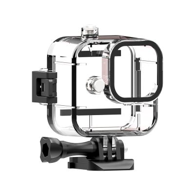 สำหรับ Gopro Hero 11ขนาดเล็กสีดำ45เมตรฝาครอบป้องกันดำน้ำซองกันน้ำอุปกรณ์เสริมสำหรับกล้องเพื่อการกีฬา