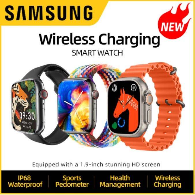 Samsung GS8 Max 8 Ultra Smart Watch GS7 Android IOS HD Round GS3 Sleep