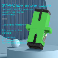 APC-APCเส้นใยปีกฟันปลอมCouplerอะแดปเตอร์ไฟเบอร์ออปติกAPC Optical Simplexโหมดไฟเบอร์Connector Ftth APC