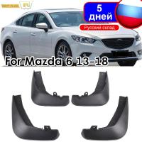 4 Pcs Car Mud Flaps สำหรับ Mazda 6 (GJ) Atenza 2013 2014 2015 2016 2017 2018 2019 Mudflaps Splash Guards Mud Flap Mudguards Fender