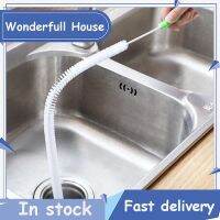 【CC】₪✌♤  Pipe Dredge Household 71cm Cleaning Anti Blocking Sink Face Wseer Hair Cleaner Extended