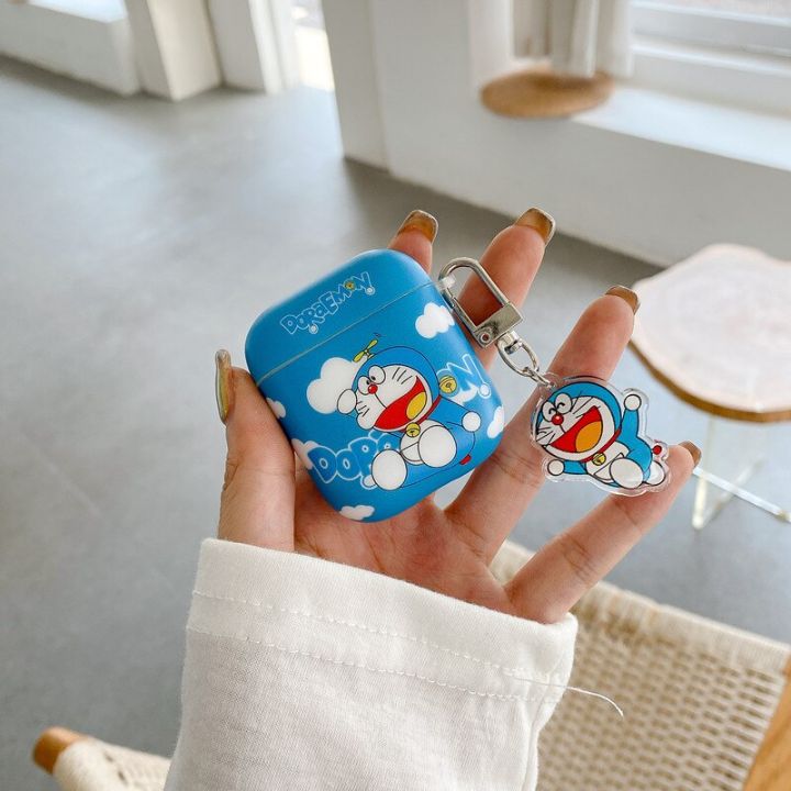 new-japan-cute-cartoon-doraemon-cat-headphone-cases-for-apple-airpods-1-2-3-pro-silicone-protection-earphone-case-with-keychain-headphones-accessories