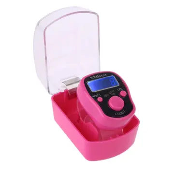 Digital Tasbeeh Counter with Reset Rosary Tasbeeh Rotating Tasbih Counter  Relaxation