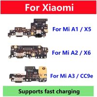 For Xiaomi Mi A1 A2 A3 5X 6X CC9e USB Port Charger Dock Plug Connector Charging Board FLex Cable Mic Microphone Board Parts