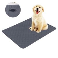 【LZ】☢❁  Lavável Dog Pee Pad Cobertor Reutilizável Absorvente Antiderrapante Fralda Treinamento de Cachorro Pet Bed Tapete de urina Car Seat Covers