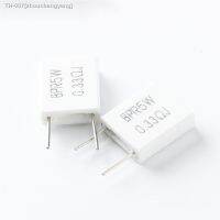 ✸ 10pcs Non-inductive Ceramic Cement Resistor BPR56 5W 0.33 ohm 0.33R High Power Resistance Kit