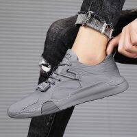 HOT11★ผู้ชายสบายๆ Vulcanized รองเท้ารองเท้าธุรกิจรองเท้าชาย Zapatillas Deportivas Hombre