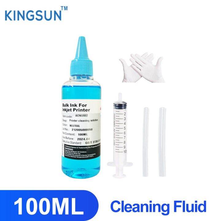 S67 100Ml Printer Head Cleaning Solution Liquid For Epson Canon HP