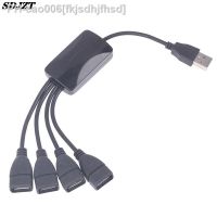 4 In 1 Usb Computer Splitter Extension Cable Data Cable Power Adapter Socket Converter Usb Data Cable USB 2.0 Extension Line